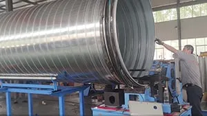 DPCS-2-2000-ZY Станок для спирально-навивных воздуховодов