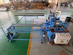 Станок для производства спирально-навивных воздуховодов (интегрированная конструкция, диаметр воздуховода 1800 мм, толщина листа 1.2 мм)