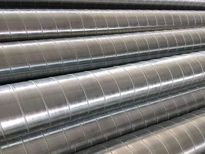 Станок для производства спирально-навивных воздуховодов (интегрированная конструкция, диаметр воздуховода 1800 мм, толщина листа 1.2 мм)