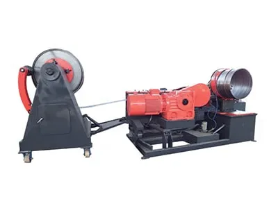 Станок для производства спирально-навивных воздуховодов (модульная конструкция, диаметр воздуховода 1500 мм, толщина листа 3 мм)